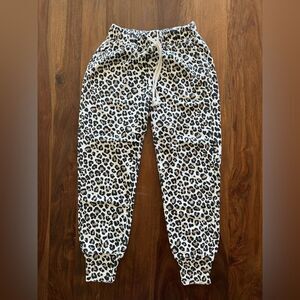 Leopard Print Joggers